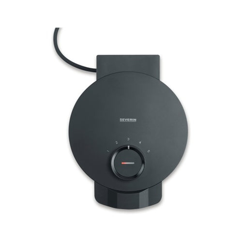 Pekač za vaflje Maker Severin Black Line WA2116 (črn, 1000 W)