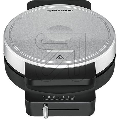 Rommelsbacher aparat za vafle, 850W, srebrno/crni