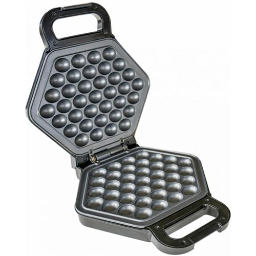 Unold Bubble Bobby aparat za vafle, 700 W, nehrđajući čelik/crna