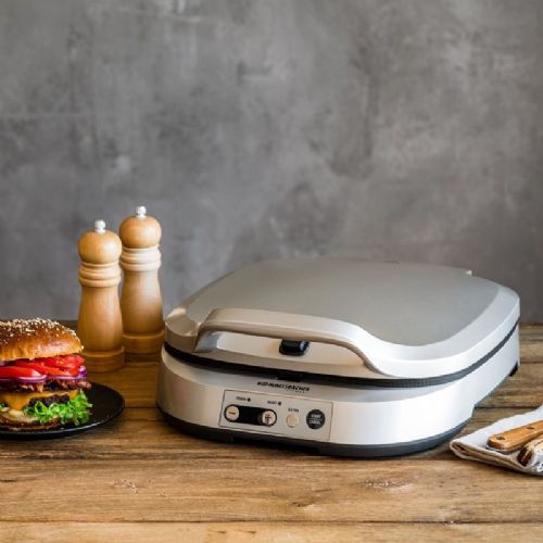 Pekač za palačinke Rommelsbacher PC1800 Pam (srebrn, 1.800 W)