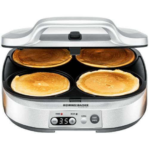 Pekač za palačinke Rommelsbacher PC1800 Pam (srebrn, 1.800 W)