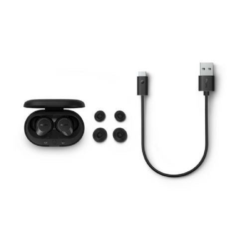 Brezžične TWS slušalke Philips TAT1209BK/00, Bluetooth 5.3, IPX4, 18 h delovanja, 10 mm gonilniki, črne barve