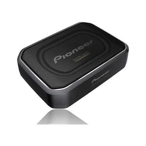 Zvočnik Pioneer TS-WX140DA aktivni nizkotonec 170 W, frekvenčno območje 20-200 Hz, ojačevalnik razreda D, daljinski upravljalnik, aluminijasta membrana