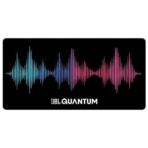 Podloga za miško JBL Quantum Gaming RGB osvetlitev, nedrseča podlaga, velika površina, USB priklop, izjemna natančnost
