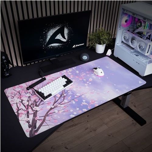 Podloga za miša Sharkoon Skiller SGP40 D1, ljubičasta/višebojna