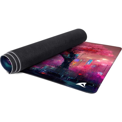 Sharkoon Skiller SGP40 D4 podloga za miša, neonsko ružičasta/višebojna