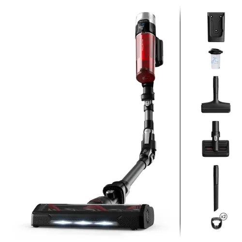 Pokončni sesalnik Rowenta X-Force Flex 9.60 Animal RH2078, črna/rdeča