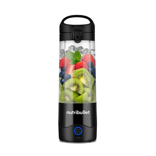 Prenosni mešalnik Nutribullet NBP003B (črn, na baterije, 0,475 litra)