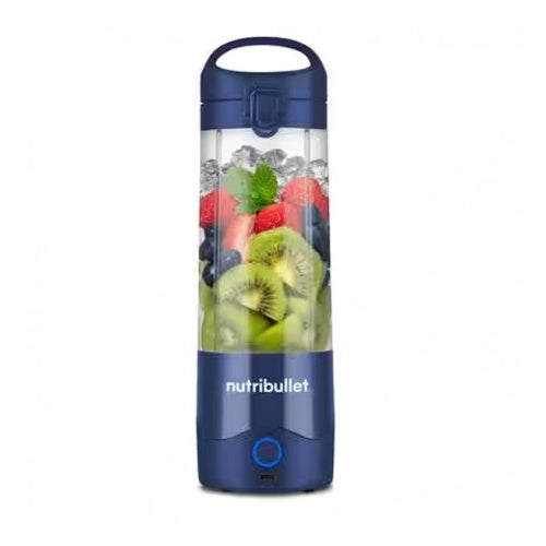 Prenosni mešalnik Nutribullet NBP003NBL, za 0,47 L, na baterije, modra