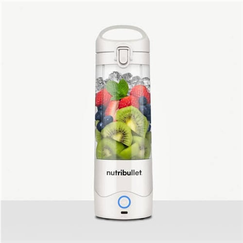 Prenosni mešalnik Nutribullet NBP003W, za 0,47 L, na baterije, bela
