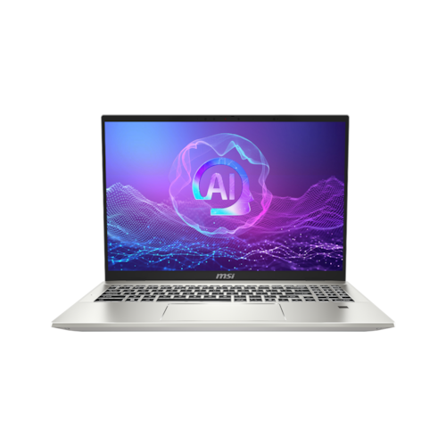 Prijenosno računalo MSI Prestige A16 AI+ (A3HMG-036), Ryzen AI 9 365/32 GB/SSD 1 TB NVMe/40,6 cm (16"), 2560 x 1600/Radeon 880M/DE/W11Home, srebrna