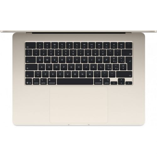 Prenosnik Apple MacBook Air M4 z 8 CPU + 10 GPU/16GB/SSD 512 GB NVMe/38,1 cm (15")/DE/MacOS, starlight