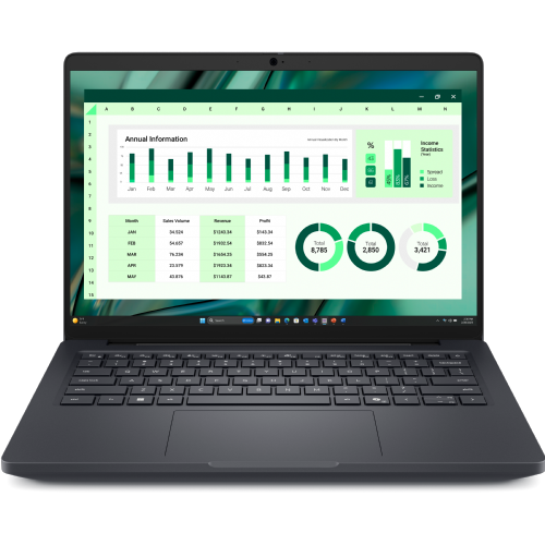 Prijenosno računalo Dell Pro Max 14 MC14250 Intel Ultra 7-255H/16GB/SSD 512GB NVMe/35,56 cm (14") FHD+/UMA/Win11Pro, crno