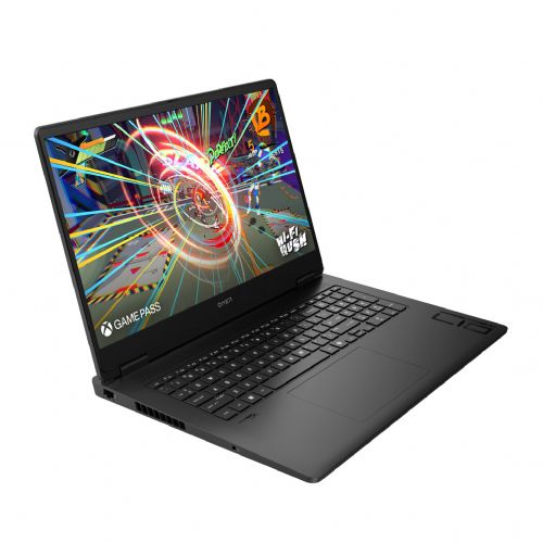 Prenosnik HP 17-db1178ng AMD Ryzen AI 7 350/32GB/SSD 1 TB NVMe/43,9cm (17,3")/NVIDIA GeForce RTX 5060/DE/BrezOS, črna