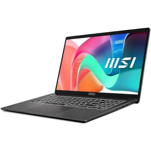 Prenosni računalnik MSI Modern 15 F13MG-646XHR Intel i5-1334U, 16GB, 512GB SSD, 15.6" FHD IPS, Intel Iris Xe, Windows 11 Home, siv