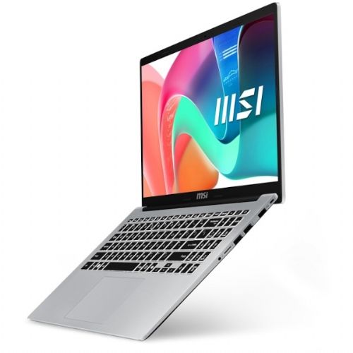 MSI Modern 15 F1MG-652XHR prijenosno računalo Intel Core 7 / 16 GB / 512 GB SSD / 15.6" FHD IPS razina / Intel grafika / Windows 11 Home / srebrno