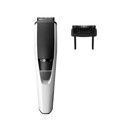 Prirezovalnik brade Philips BT3206/14 Series 3000, brezžično delovanje, črno-bel
