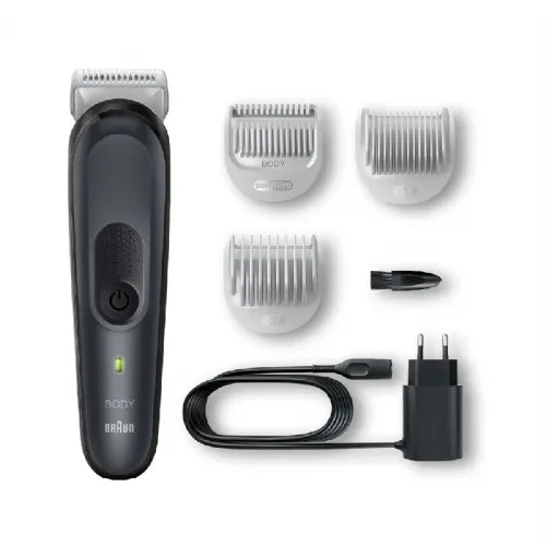 Prirezovalnik las Braun Bodygroomer 3 BG3340, črna/siva