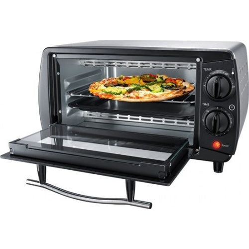 Prostostoječa pečica Steba KB 9.2 800 W, 9 l, dvojna steklena vrata, nastavitev temperature 100–250°C