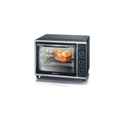 Prostostoječa pečica Severin TO 2056 30 L, 1600 W, večstopenjsko ogrevanje, raženj, časovnik 120 min
