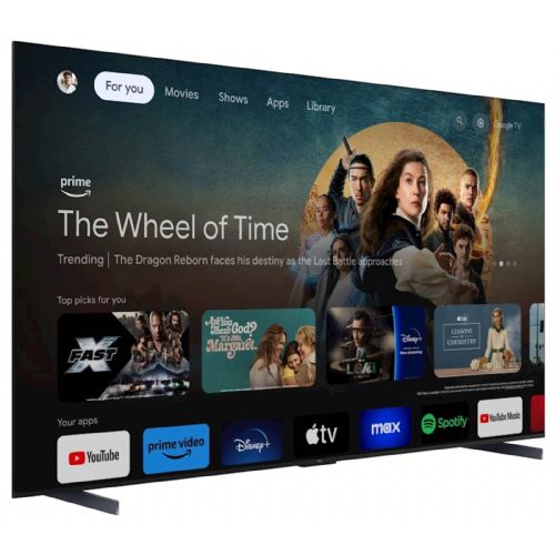 Televizor TCL 98C655 249 cm (98''), 3840 x 2160 (4K UHD), QLED, GoogleTV, 120Hz, HDR10+, 98C655