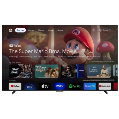 Televizor TCL 98C655 249 cm (98''), 3840 x 2160 (4K UHD), QLED, GoogleTV, 120Hz, HDR10+, 98C655