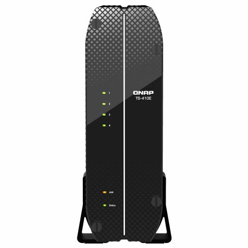 NAS sistem Qnap TS-410E-8G, 4x 2,5" SATA, Intel Celeron J6412 2,6GHz, 8GB RAM, 2x 2.5GbE, pasivno hlajenje