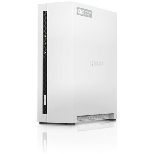 QNAP TS-133 1-režni ARM 1,8 GHz štirijedrni procesor 1xSATA 6 Gb/s 2 GB DDR4 1xGbE 1xUSB3.2 Gen1 in 1xUSB2.0