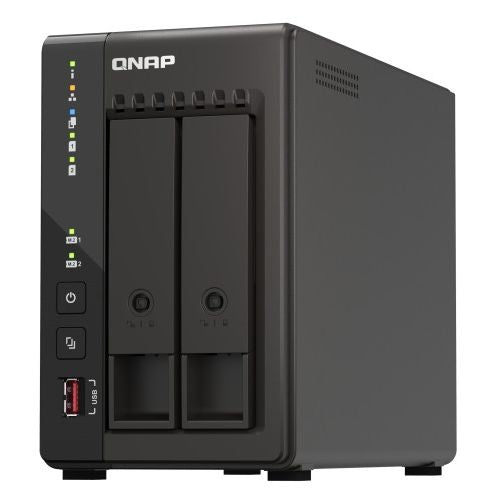QNAP TS-253E NAS strežnik 2 ležišči Intel Celeron J6412 2.6GHz SATA 6Gb/s