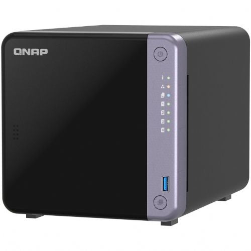 Nas sistem QNAP TS-432X-4G 4-bay NAS AL524 2,0 GHz štirijedrni 4 GB DDR4 SODIMM maks. 16 GB 10 GbE SFP+