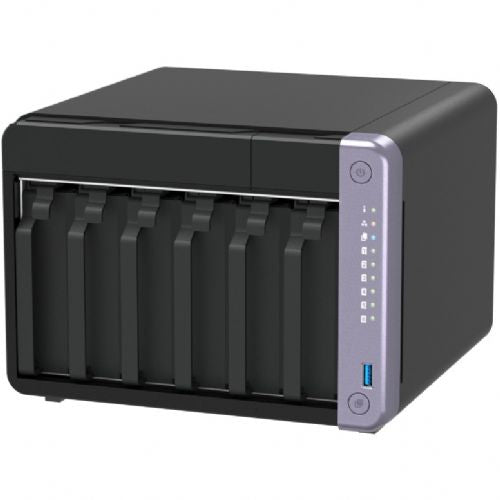 Nas sistem QNAP TS-632X-4G NAS s 6 ležišči AL524 2,0 GHz štirijedrni 4 GB DDR4 SODIMM maks. 16GB 2x10GbE SFP+