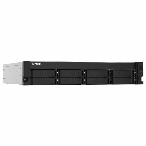 Strežnik NAS QNAP TS-832PXU-4G 8-Bay Quad-Core 1,7GHz Rackmount NAS mit 250W Netzteil 4GB DDR4 UDIMM RAM SATA 6Gbit/s