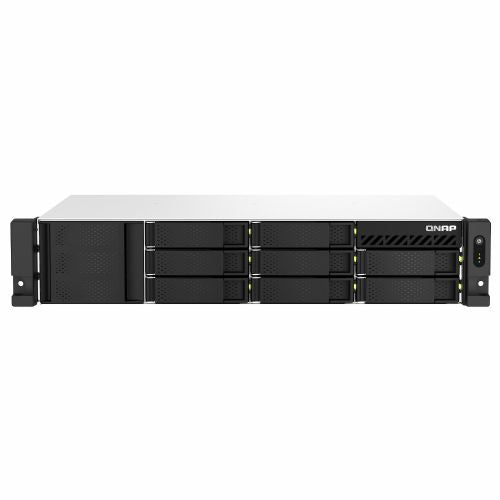 NAS sistem Qnap TS-873AeU-RP 8 ležišč SATA 6Gb/s, 2,5 GBe, polgloboko ohišje, tiho delovanje, oddaljeno upravljanje