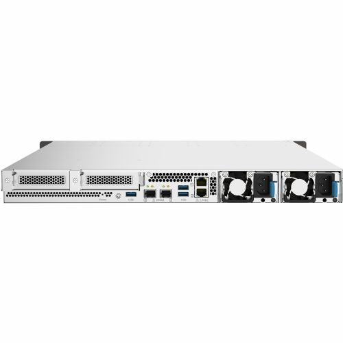 NAS sistem Qnap TS-H1090FU-7232P-64G, 10x U.2 NVMe, AMD EPYC 7302P 16 jeder, 64GB DDR4 ECC, rack 1U, QuTS hero (ZFS)
