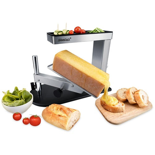 Raclette Steba Cheese RC 210 SWISS STYLE (črna/nerjaveče jeklo, 600 W)