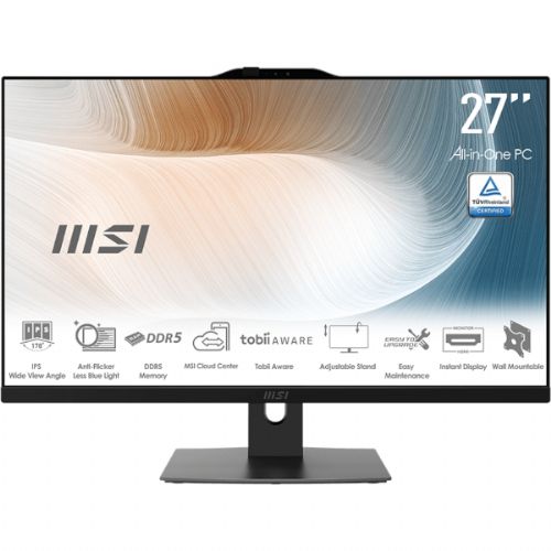 MSI Modern AM272P 1M-1221XEU Core 7 / 16GB / 1TB SSD / 27" FHD / NoOS / crna