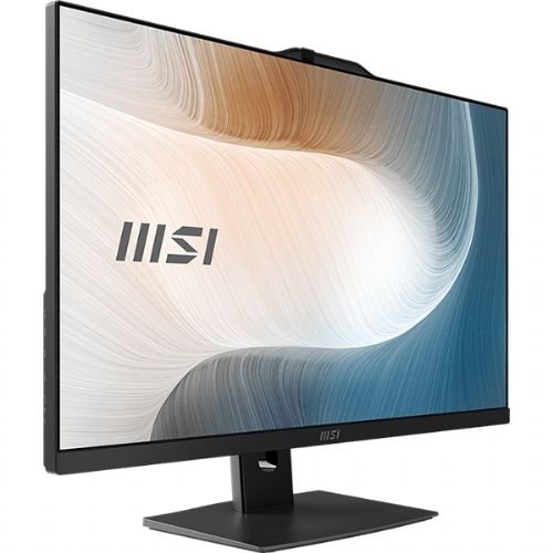 All In One računalnik MSI Modern AM272P 1M Intel Core i5, 16GB RAM, 512GB SSD, 27" FHD IPS, Windows 11 Home črn