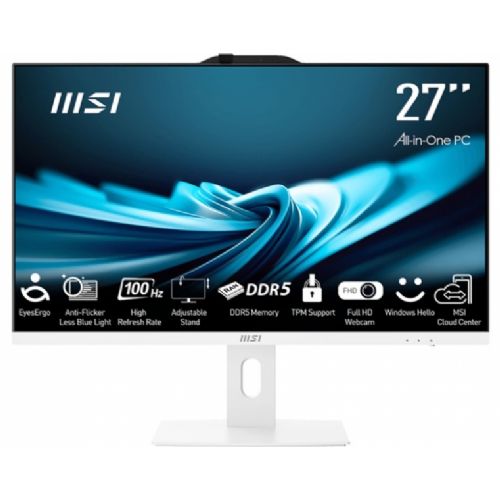 Računalnik MSI PRO AP272P 14M-882XEU i5 / 16GB / 500GB SSD / 27" FHD / Windows 11 Home / bel