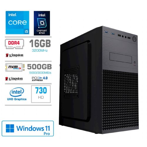 Osebni računalnik PCX Exam i5-14400/16GB/SSD 500GB NVMe/Win11Pro (PCX-GS4-617518)