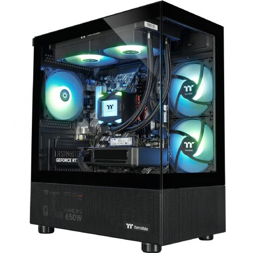 Računalnik Thermaltake FTW V170A 5070 Elite (črna/prozorna, Windows 11 Home)