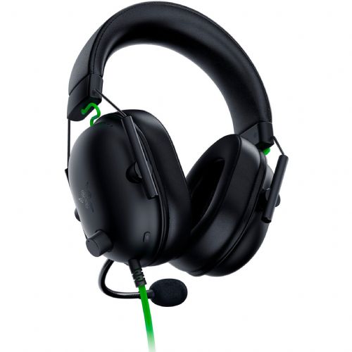 Črne naglavne slušalke Razer BlackShark V2 X
