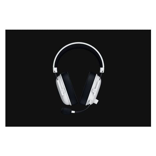 Slušalke Razer BlackShark V3 bela, THX Spatial Audio, TriForce 50 mm gonilniki, žično/brezžično, mikrofon Boom
