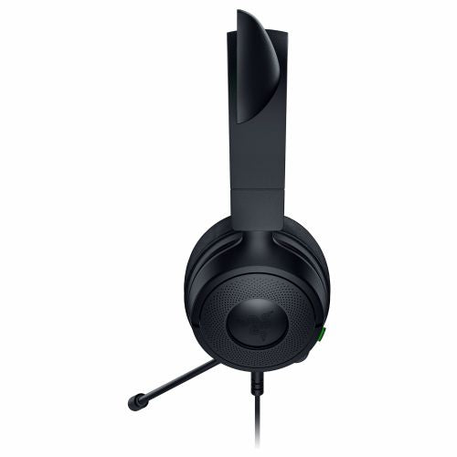 Slušalke Razer Kraken Kitty V3 X žične, RGB osvetlitev, virtualni 7.1 prostorski zvok, mikrofon, črne