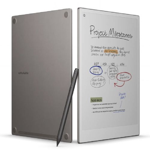 reMarkable Paper Pro 11,8" 64GB + Marker Plus pisalo + Book Folio Mosaic Weave Basalt