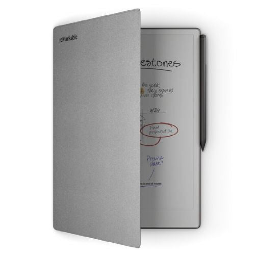 E-bralnik/tablični računalnik reMarkable Paper Pro 11,8", 64 GB + pisalo Marker Plus + ovitek Book Folio, siv