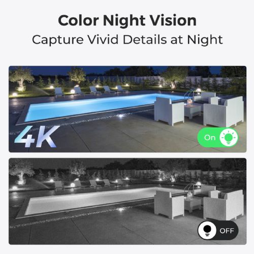 Reolink IP kamera Argus B350 serije, 4K, vanjska, na baterije, noćni vid u boji (BWC4K01)