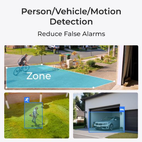 Reolink IP kamera Argus B350 serije, 4K, vanjska, na baterije, noćni vid u boji (BWC4K01)