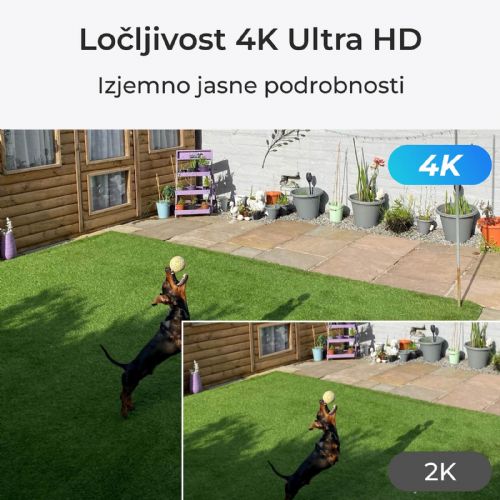 Reolink IP Kamera DUO serija W730 4K, Zunanja, dvojna leča Panorama 180 stopinj WCDUOB4K02