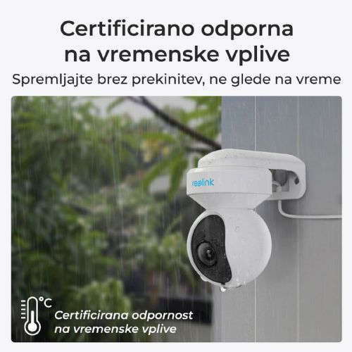 Reolink Ip Kamera E serija E560P 4K, 8MP PTZ, Samodejno sledenje, 3x zoom, barvni nočni vid, POE PCE1PT4K01