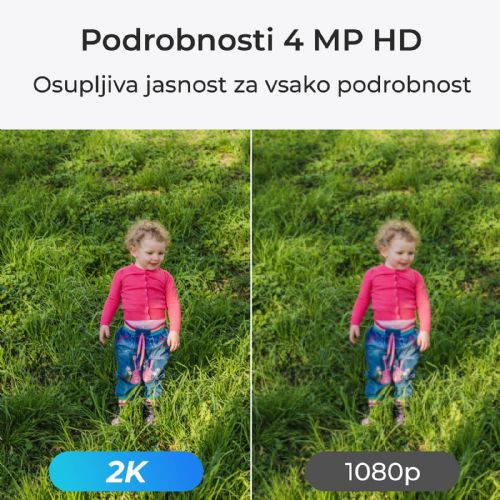 Reolink IP Kamera Lumus serija E430 4MP, Zunanja, Barvni nočni vid, Wi-FI WCLMC2KP01